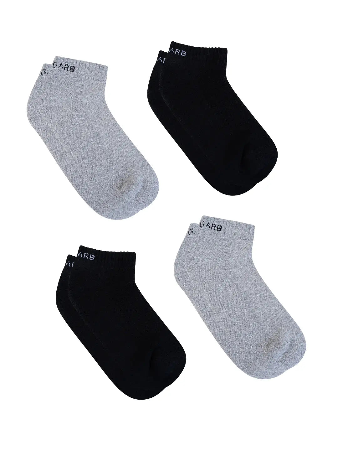 Low Ankle Socks for Men and Women Pack of 4 Pairs